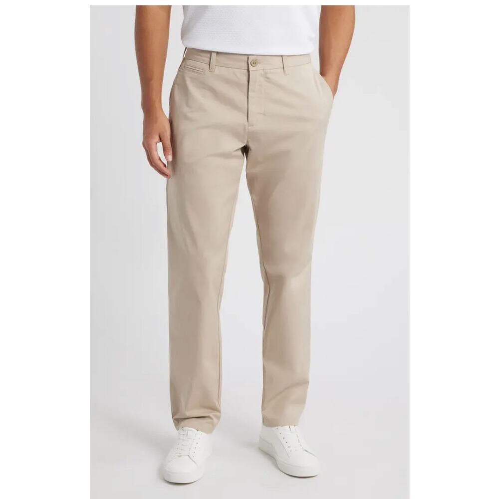 Nordstrom Men's Athletic Fit Leg Non-Iron Chinos 36 x 30 NEW WITH TAGS